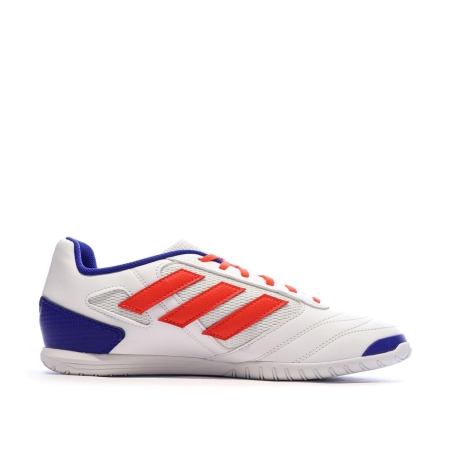 Chaussures de Futsal Blanches/Rouges/Bleu Homme Adidas Super Sala 2
