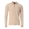 T-shirt Manches Longues Beige/Camel Homme RMS26 91233