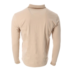 T-shirt Manches Longues Beige/Camel Homme RMS26 91233