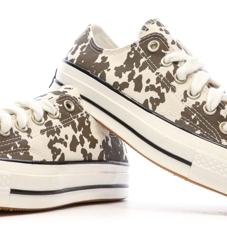 Baskets Beiges/Marrons Femme Converse Chuck 70