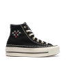 Baskets Noires Femme Converse All Star Lift Crafted