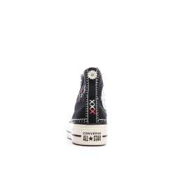 Baskets Noires Femme Converse All Star Lift Crafted