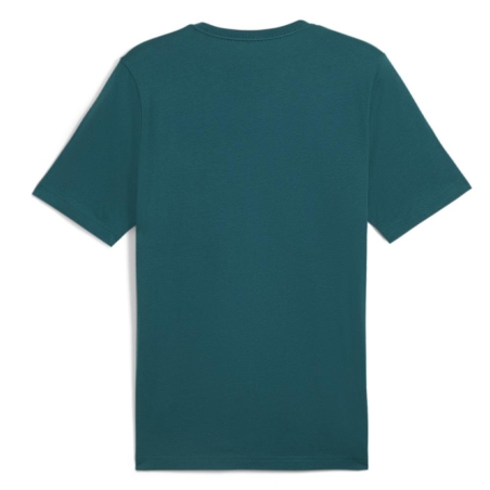 T-shirt Vert/Blanc Homme Puma Essential 2