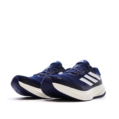 Chaussures de running Blanches/Marines Homme Adidas Supernova Rise