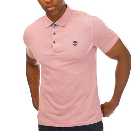 Polo Rose Clair Homme Timberland Oxford