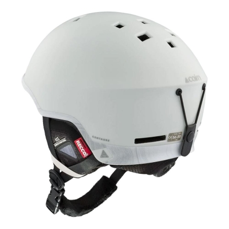 Casque Blanc Homme/Femme Cairn Centaure Rescue Mat Warm Gray