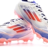 Chaussures de football Blanches/Bleu/Rouges Homme Adidas F50 Pro Mg