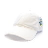 Casquette Blanche Mixte Lacoste Monochrome Cotton Twill