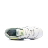 Baskets Blanches/Verte Femme New Balance 550