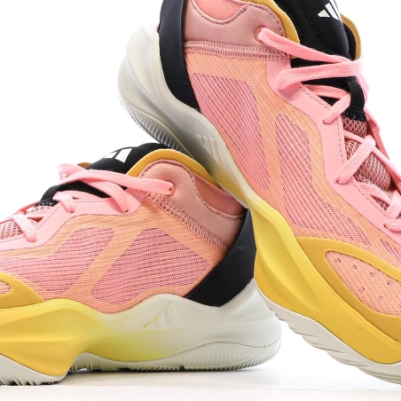Chaussures de basketball Rose/Jaune Homme Adidas Adizero Select