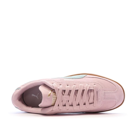 Baskets Rose/Turquoise Femme Puma Club Ii Era Suede