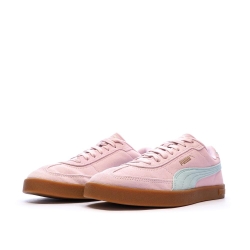 Baskets Rose/Turquoise Femme Puma Club Ii Era Suede