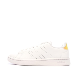 Baskets Blanc/Rose Femme Adidas Advantage IF6116