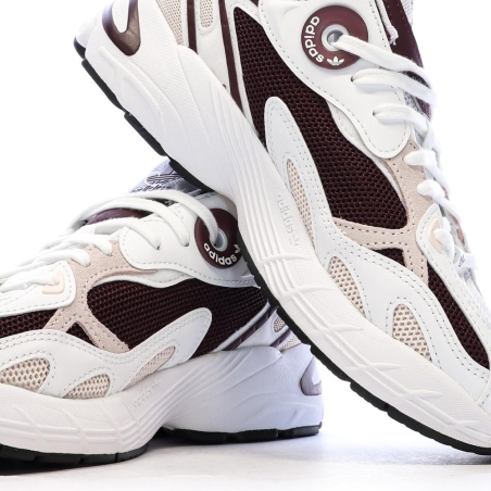 Baskets Blanches/Bordeaux Femme Adidas Adidas Astir