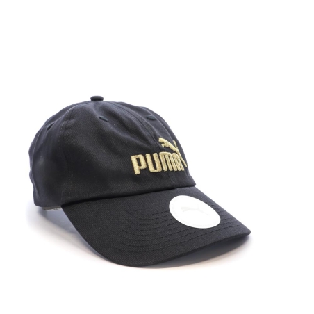 Casquette Noire/Doré Homme Puma Ess No.1