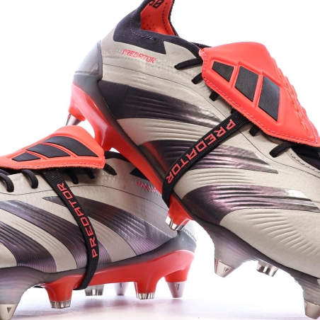 Chaussures de Foot Taupe Homme Adidas Predator Elite Ft SG