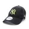 Casquette Noire/Vert Homme New Era League Essential