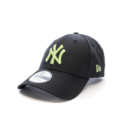 Casquette Noire/Vert Homme New Era League Essential