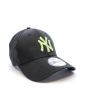 Casquette Noire/Vert Homme New Era League Essential