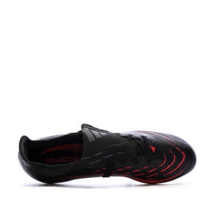 Chaussures de Football Noir Homme Adidas Predator League FT