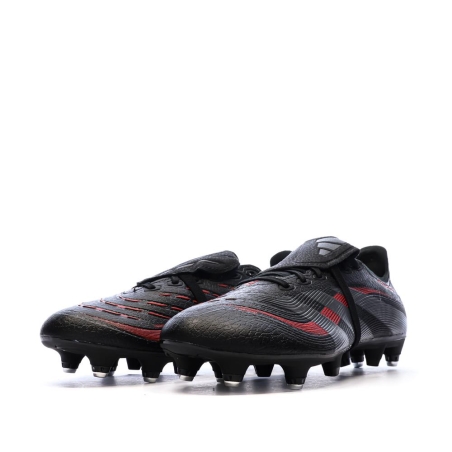 Chaussures de Football Noir Homme Adidas Predator League FT