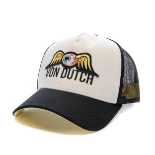 Casquette Noir/Blanc Homme Von Dutch Eye