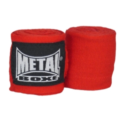 Bande de protection Rouge Mixte Metal Boxe 2.5m