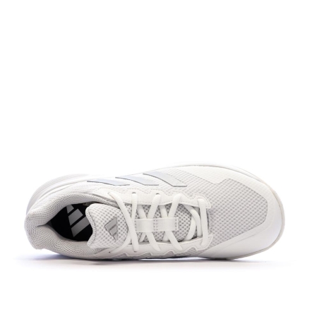 Chaussures de Tennis Blanches Femme Adidas Gamecourt 2 W