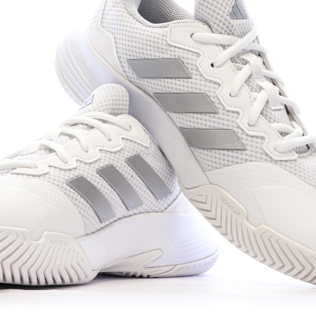 Chaussures de Tennis Blanches Femme Adidas Gamecourt 2 W
