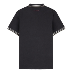Polo Marine/Blanc Homme Teddy Smith Pasian