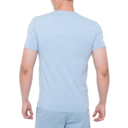 T-shirt Bleu Homme Pepe Jeans Original Basic PM508212