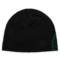 Bonnet Noir/Vert Homme Lacoste Broderie
