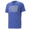 T-Shirt Bleu Homme Puma Summer