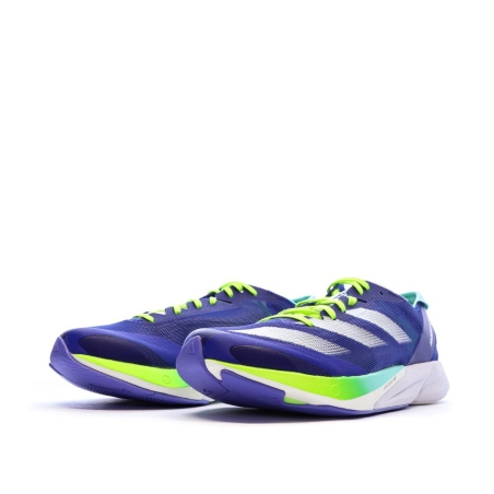 Chaussures de running Bleu/Blanc Homme Adidas Adizero Adios
