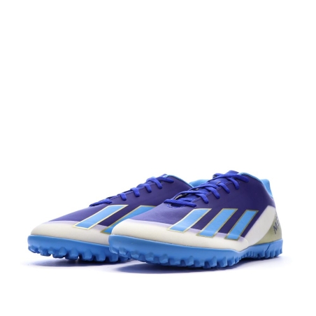 Chaussures de Football Bleu/Violet Homme Adidas X Crazyfast Club Messi
