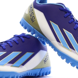 Chaussures de Football Bleu/Violet Homme Adidas X Crazyfast Club Messi