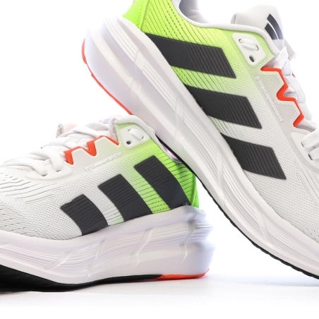 Baskets Grises/Jaunes Homme Adidas Questar 3