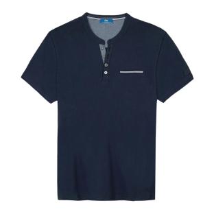T-shirt Marine Homme TBS BLAKETEE