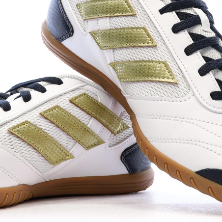 Chaussures de football Blanches/Noires Homme Adidas Super Sala 2