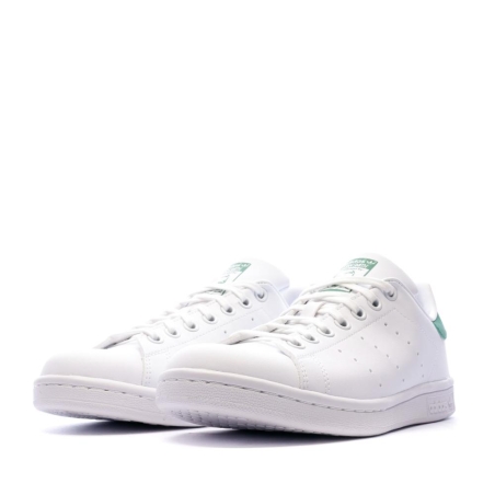 Stan Smith Baskets blanches/vertes femme Adidas