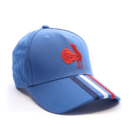 France Rugby Casquette Bleu Clair Adidas 24/25