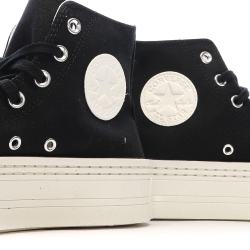 Baskets Noires Femme Converse All Star Modern Lift Platform