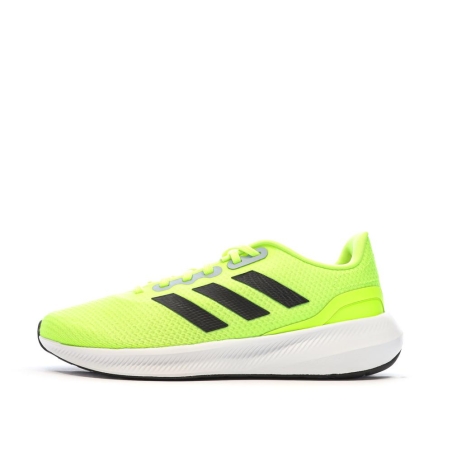 Chaussures de running Jaunes/Noires Homme Adidas Runfalcon