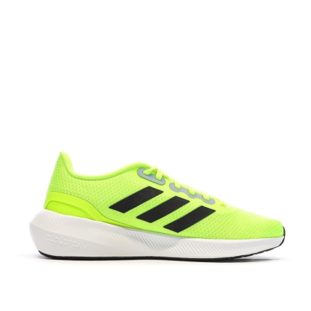 Chaussures de running Jaunes/Noires Homme Adidas Runfalcon