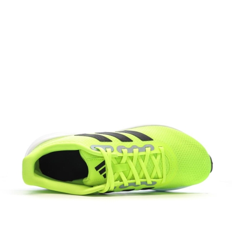 Chaussures de running Jaunes/Noires Homme Adidas Runfalcon