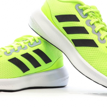 Chaussures de running Jaunes/Noires Homme Adidas Runfalcon