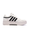 Baskets Blanches/Noires Femme Adidas Hoops 3.0