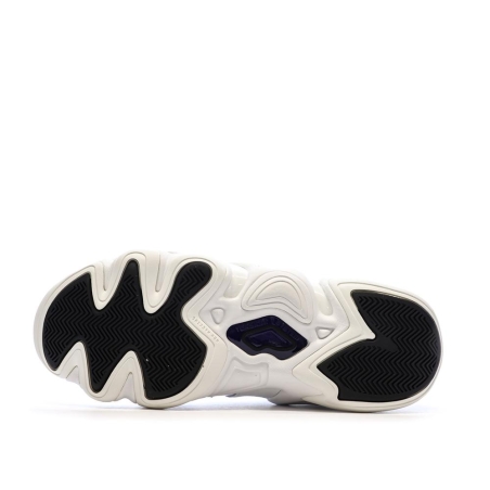 Chaussures de basketball Blanches/Violettes Homme Adidas Crazy 8