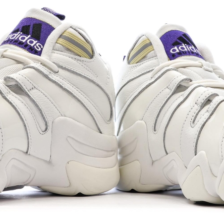 Chaussures de basketball Blanches/Violettes Homme Adidas Crazy 8