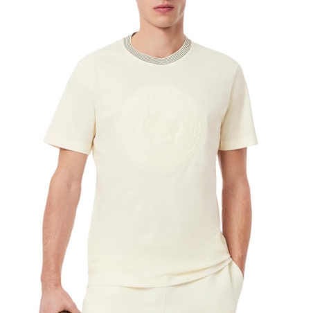 T-Shirt Blanc Homme Lacoste TH0124